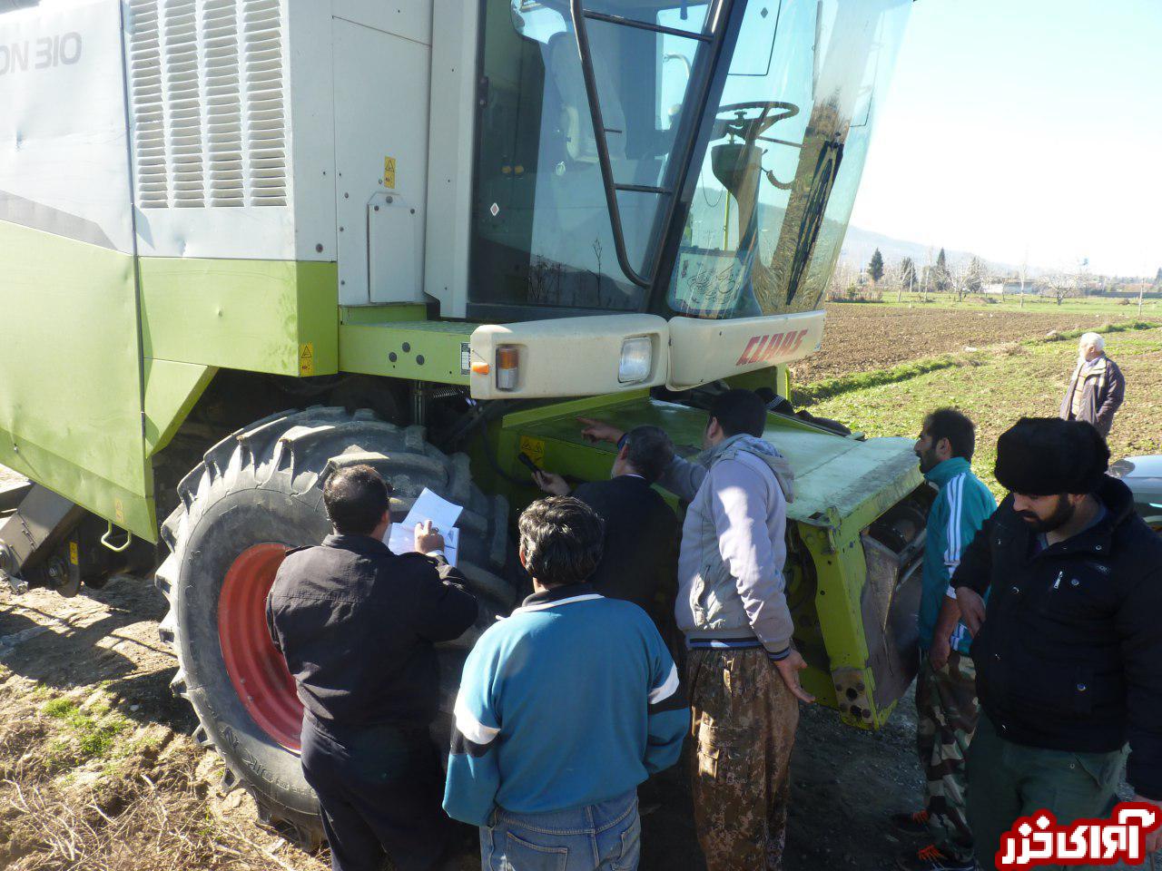 پلاک‌گذاری رایگان 30 دستگاه ماشین‌آلات کشاورزی در گلوگاه/ وجود 650 ماشین خودگردان کشاورزی در گلوگاه