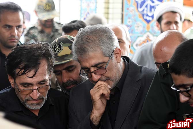 تشییع و خاکسپاری شهید موسی‎نژاد در نکا/ بازگشت به وطن پس از 33 سال