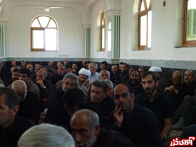 حضور مردم و مسئولان در مراسم سومین روز خاکسپاری شهید تازه تفحص‎شده در نکا