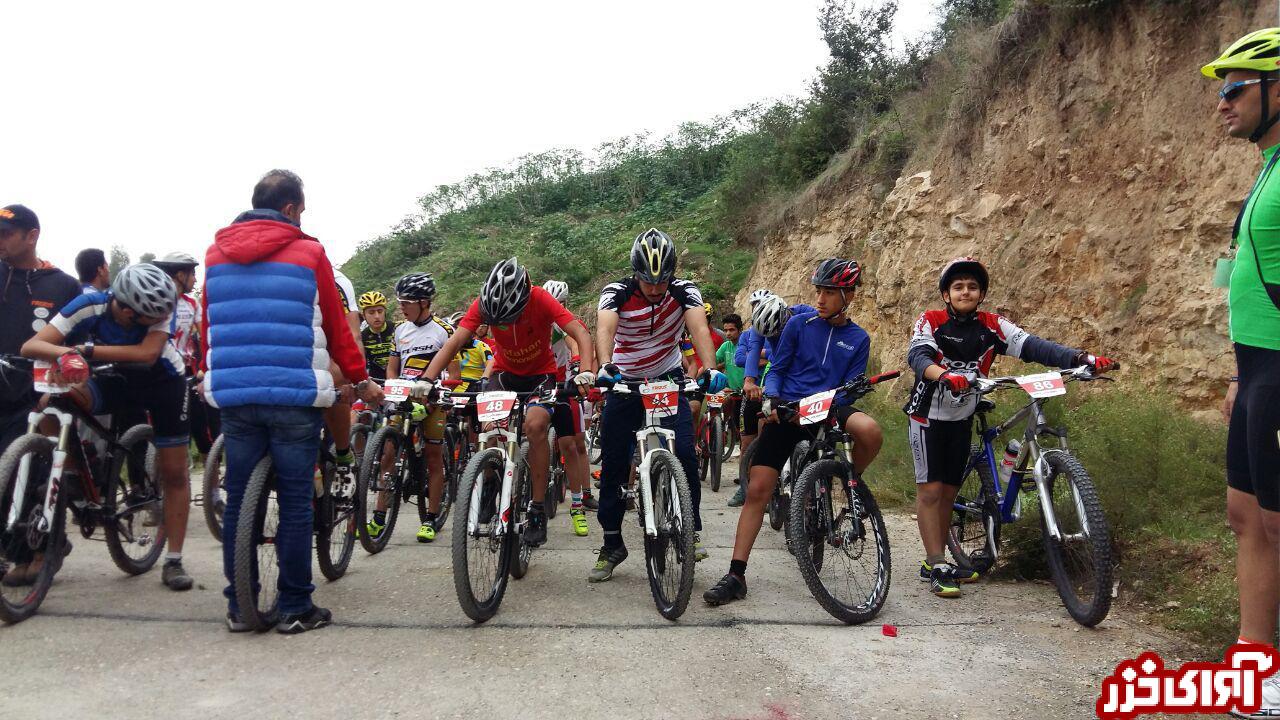 نفرات برتر مسابقات دوچرخه‎سواری کوهستان لیگ کشور+ تصاویر