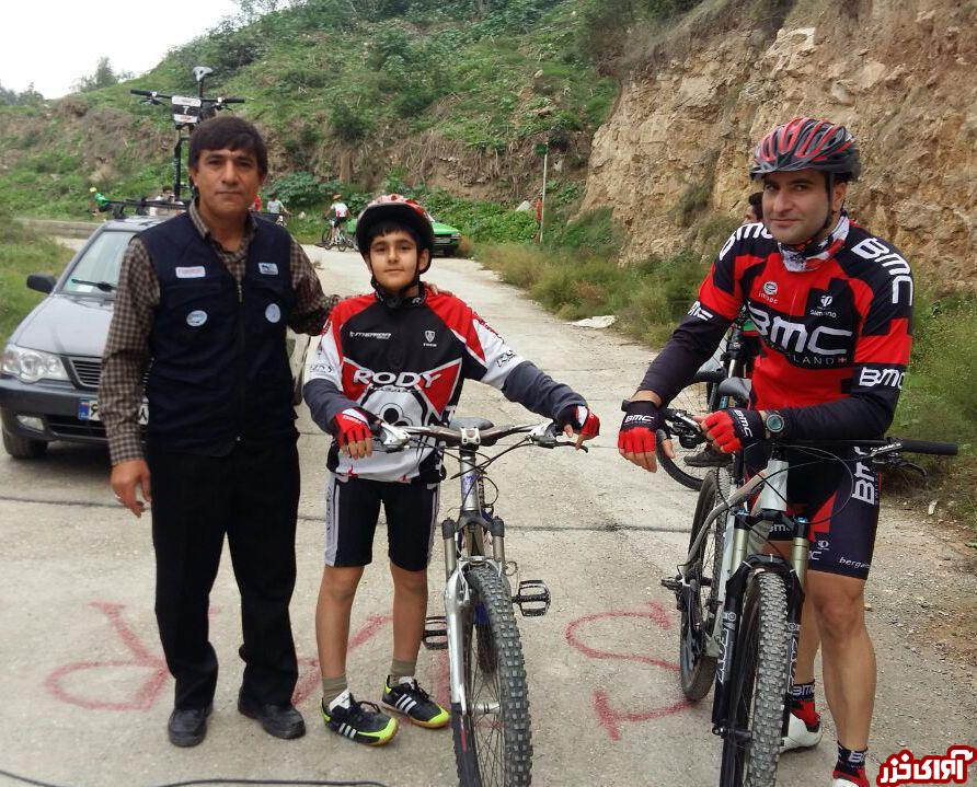نفرات برتر مسابقات دوچرخه‎سواری کوهستان لیگ کشور+ تصاویر