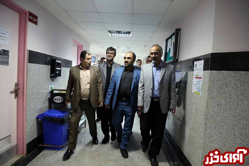 بازدید سرزده رئیس دانشگاه علوم پزشکی مازندران از مراکز درمانی بابلسر،محمودآباد و نور