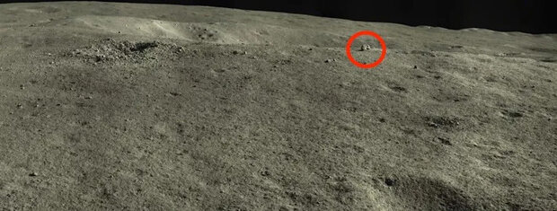ماهیت شیء مرموز روی ماه کشف شد