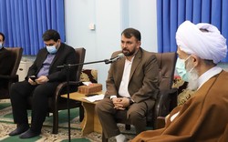 دیدار اعضای بسیج رسانه مازندران با نماینده ولی فقیه در استان