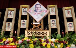سالگرد شهدای مدافع حرم مازندران در حسینیه ی عاشقان کربلا