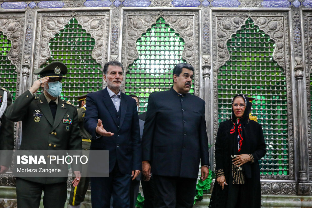 تصاویر: حضور رییس جمهور ونزوئلا در حرم امام خمینی (ره)