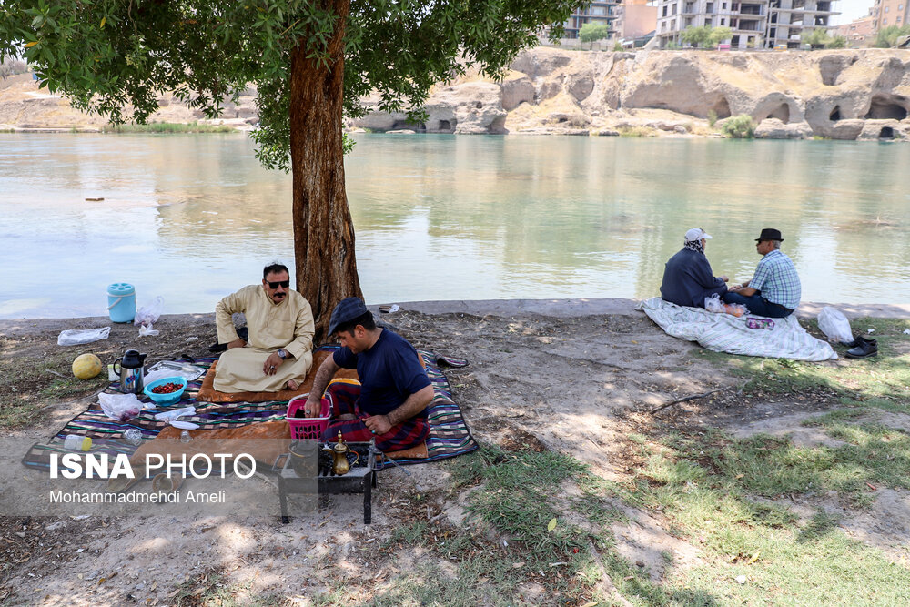 تصاویر: زندگی بر مدار ۵۰ درجه - خوزستان