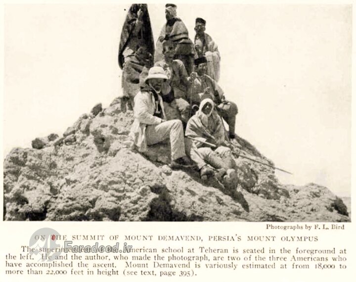 پوشش جالب و متفاوت کوهنوردان دوره قاجار