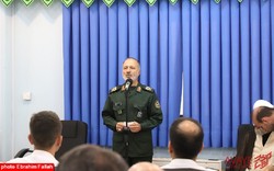 دیدار فرماندهان نظامی با نماینده ولی فقیه در مازندران