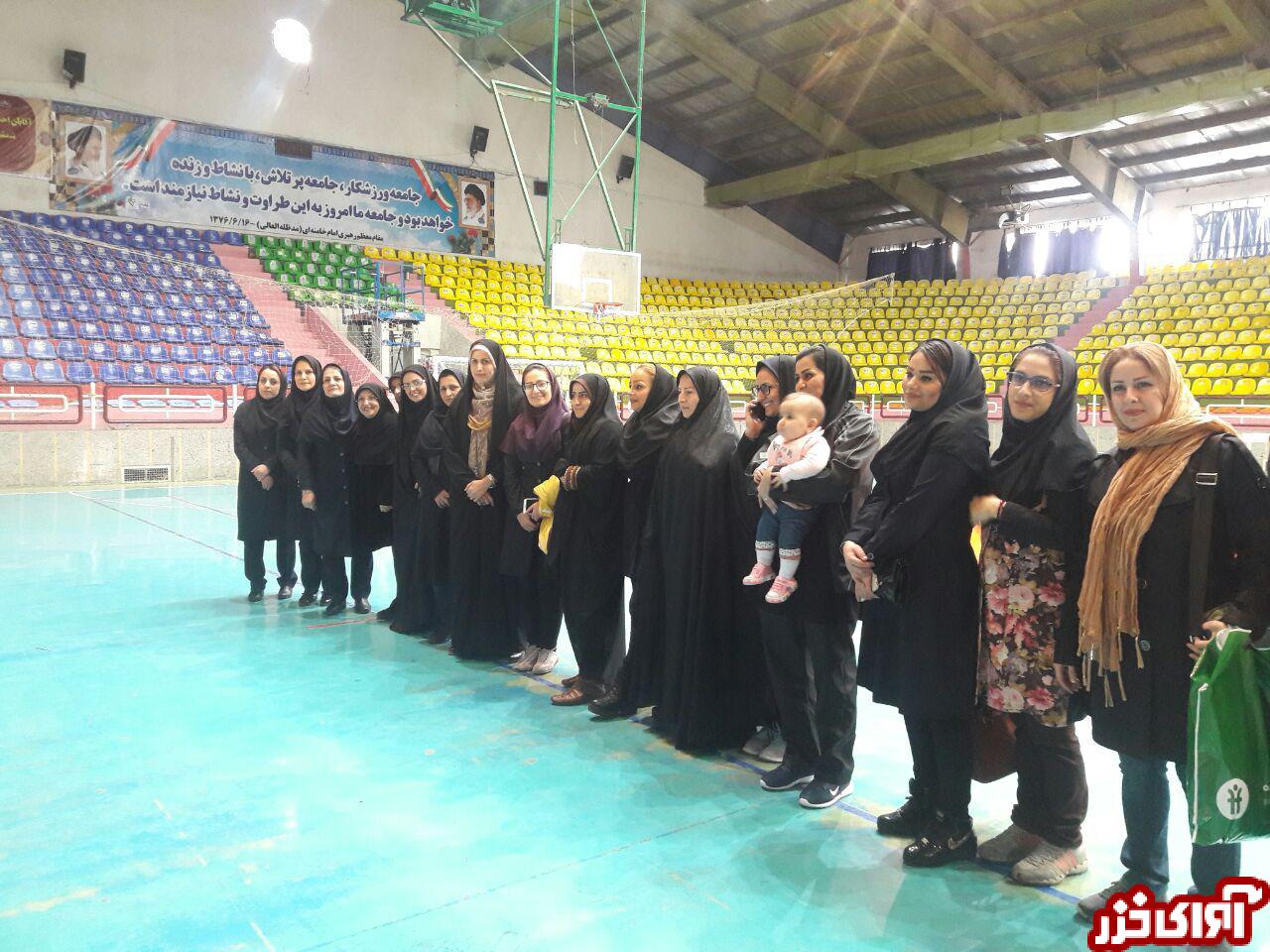 نخستین دوره مسابقات آمادگی جسمانی ویژه بانوان خبرنگار مازندران برگزار شد
