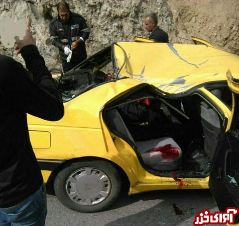 سقوط سنگ در جاده سوادکوه جان یک مسافر را گرفت