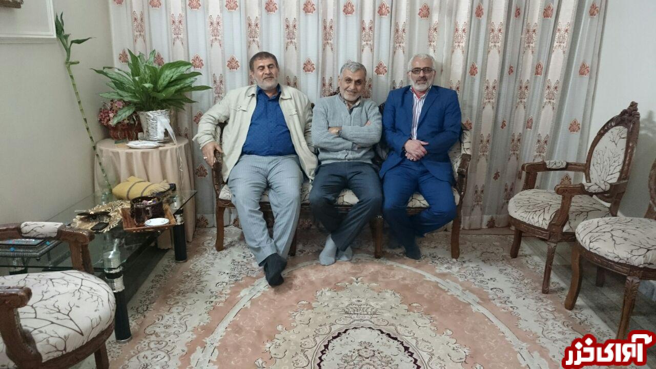 دیدار نماینده مؤسسه پیام آزادگان در مازندران با تنی چند از کارگران و آزادگان فرهنگی + تصاویر