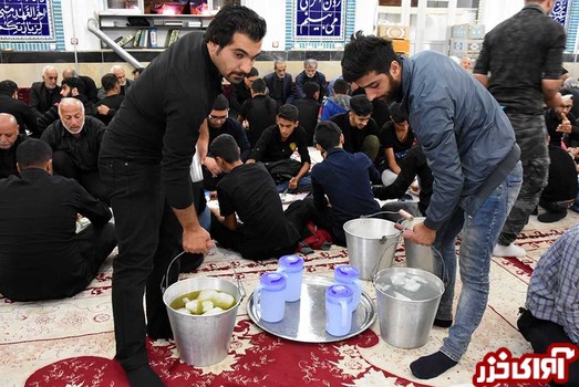 مجمع‌گذاری و آداب پذیرایی مخصوص در تکیه «کوهستان» بهشهر