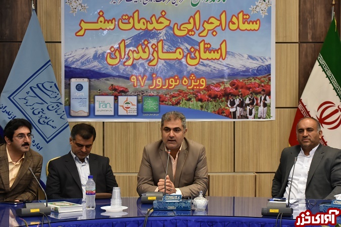جانشین ستاد اجرایی خدمات سفر مازندران: اقامت بیش از 12 میلیون نفر شب در مازندران تا 10 فروردین