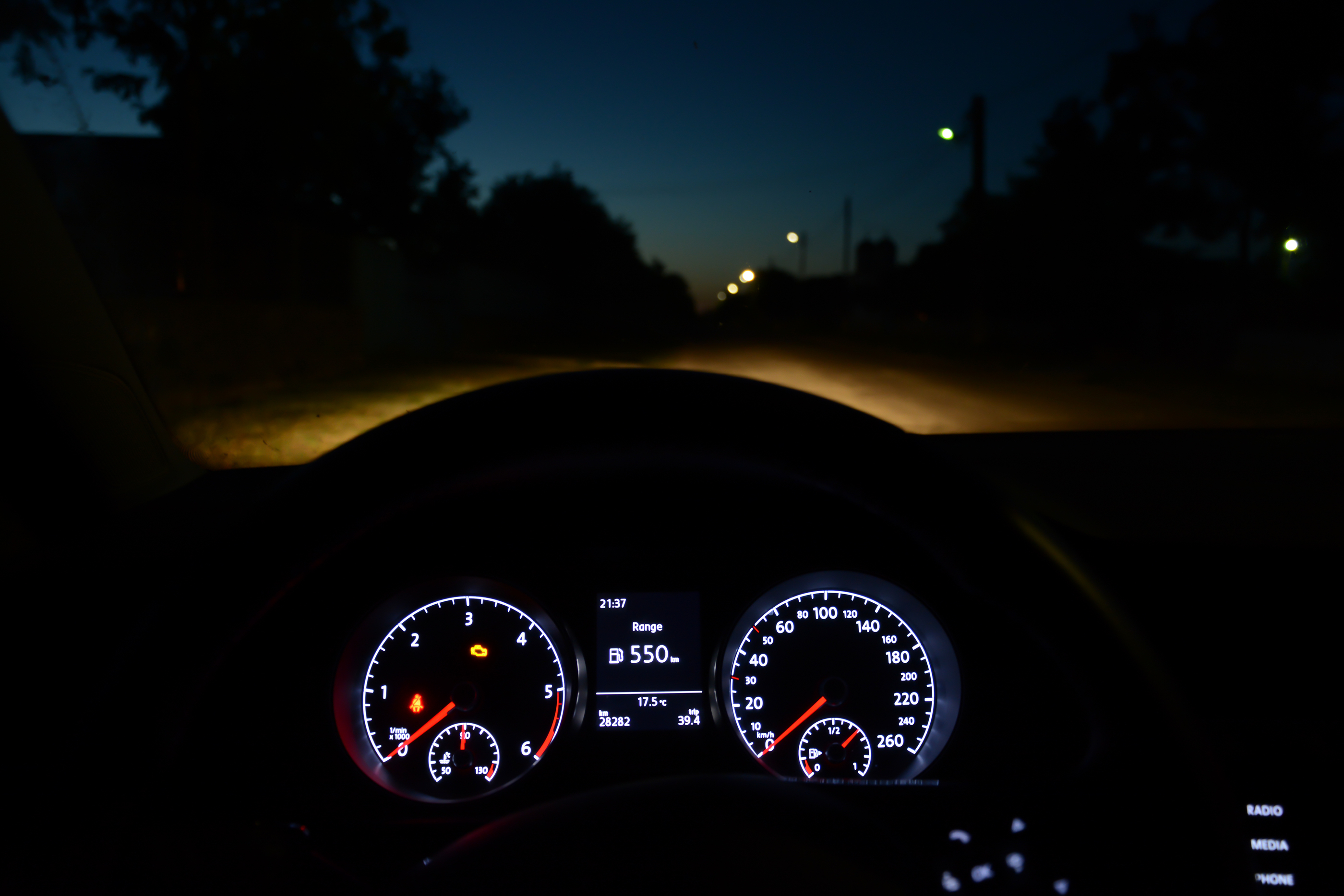رانندگی در شب