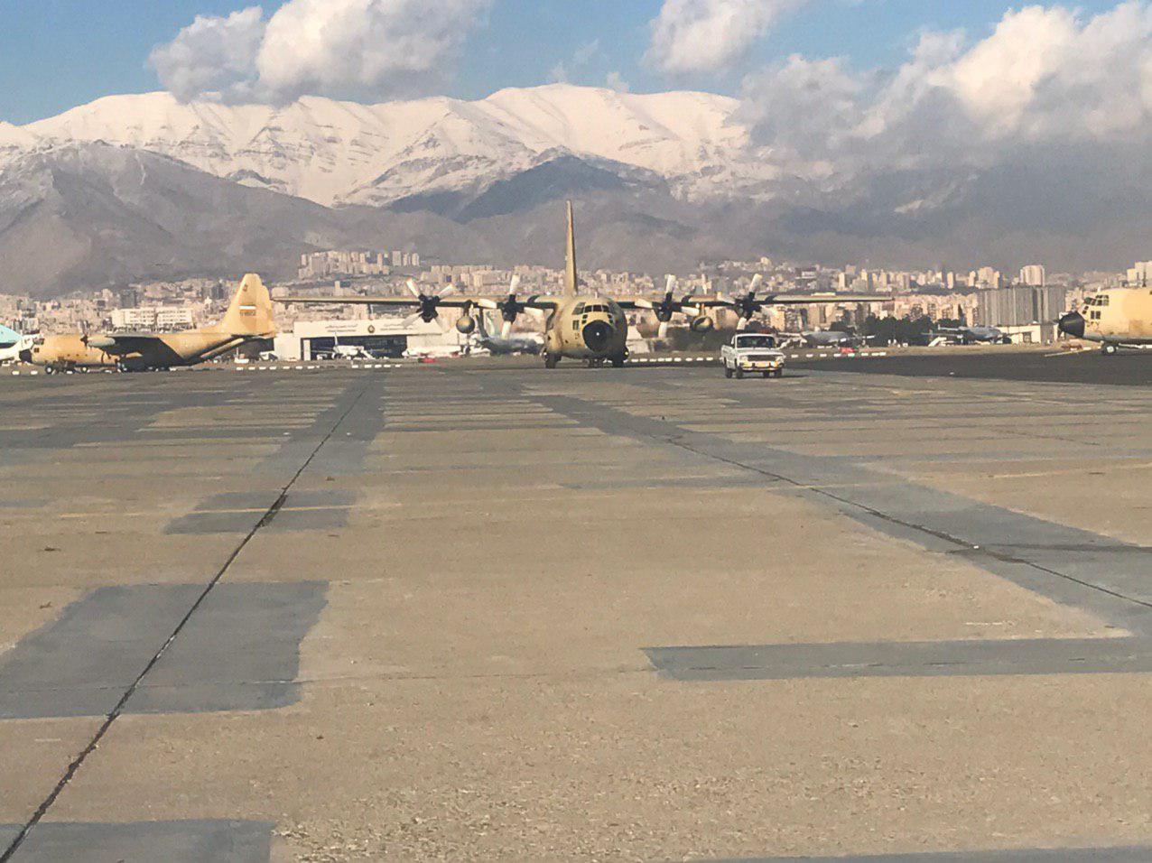 پیکر خلبان میگ ۲۹ ارتش وارد تهران شد