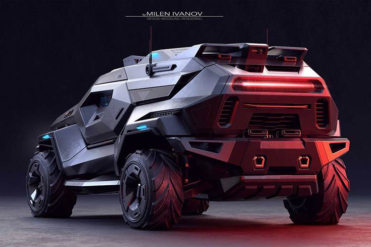 Armortruck SUV / شاسی بلند آرمورتراک