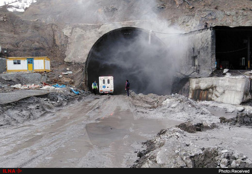 انفجار در تونل البرز 3 کشته و 8  مصدوم بر جای گذاشت