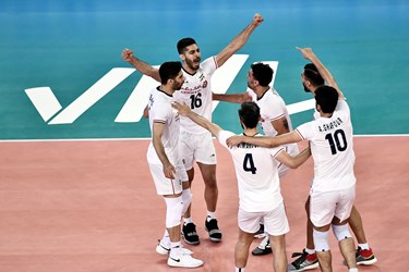 گزارش تصویری از پیروزی والیبال ایران مقابل ایتالیا