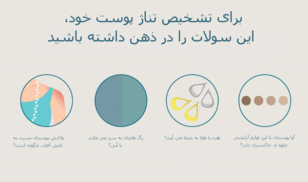 روش های تشخیص تناژ پوست