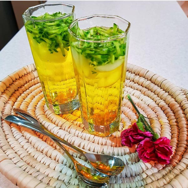 شربت سکنجبین با خیار شربت سکنجبین با خیار