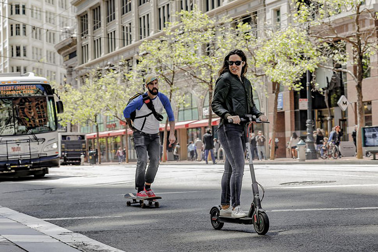 Uber electric scooter / اسکوتر برقی اوبر