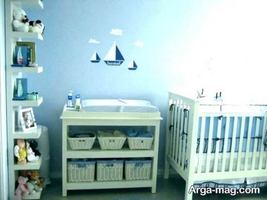 دکوراسیون اتاق نوزاد پسرانه با طرح های شیک و دوست داشتنی