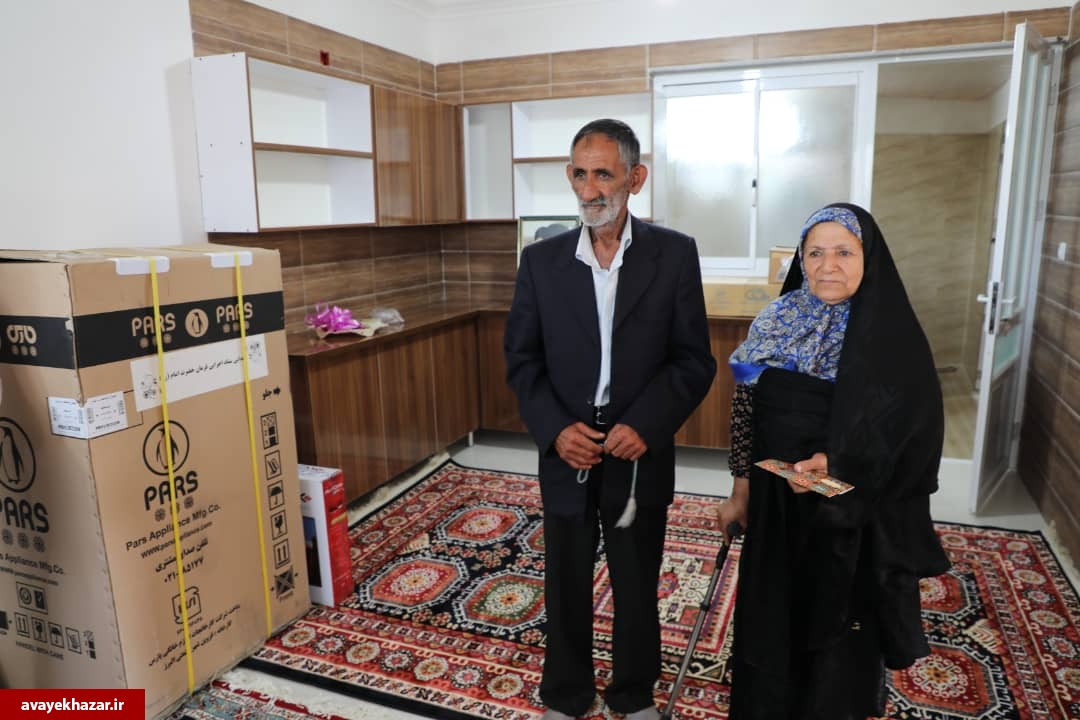 نخستین منزل احداثی سیل‌زدگان در مازندران افتتاح شد