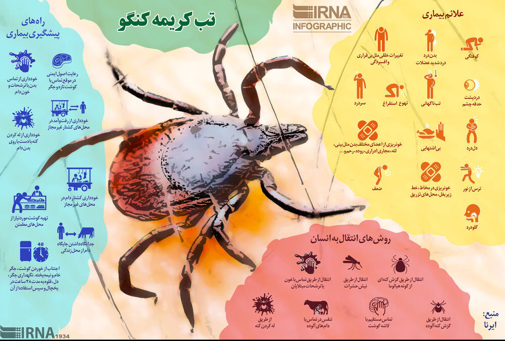 3 نفر در مازندران مبتلا به تب کریمه کنگو شدند + دانستنیهایی از CCHF 3 نفر در مازندران مبتلا به تب کریمه کنگو شدند + دانستنیهایی از CCHF