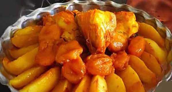 خورش هلو خورش هلو خوشمزه