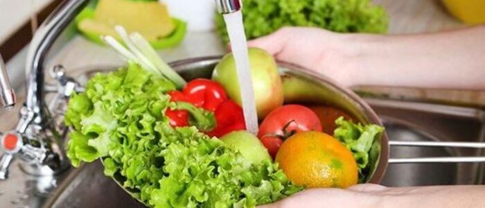 آموزش انواع بهترین روش شستشوی سبزیجات و میوه ها