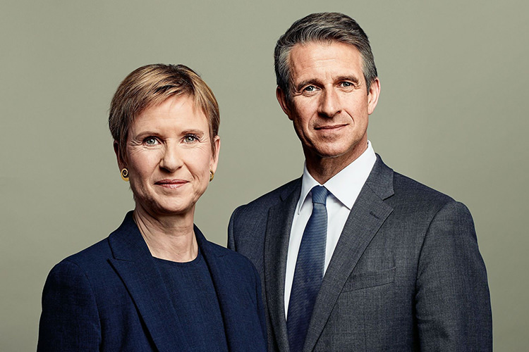 Stefan Quandt and Susanne Klatten