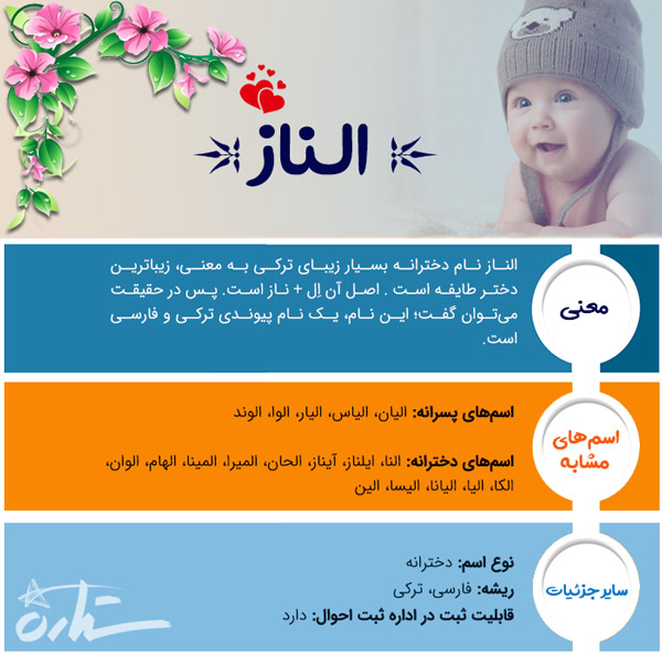 اسم النار اسم الناز