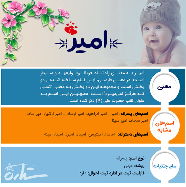 معنی اسم امیر معنی اسم امیر