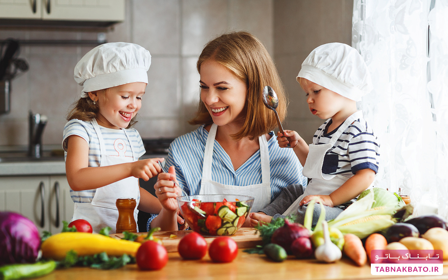 فواید آموزش آشپزی به کودکان