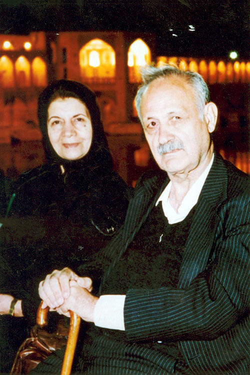 عکس عبدالحسین زرین‌کوب و همسرش