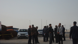 تاخیر 2 ساعته وزیر راه و شهرسازی در بهشهر + تصاویر