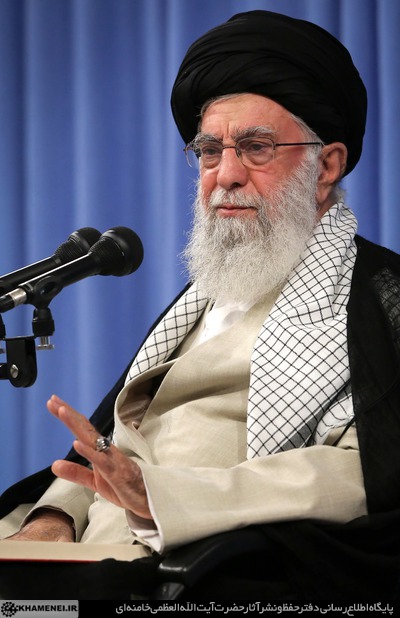 مقام معظم رهبری: همه مسئولان جمهوری اسلامی یکصدا معتقدند که با آمریکا در هیچ سطحی مذاکره نخواهد شد مقام معظم رهبری: همه مسئولان جمهوری اسلامی یکصدا معتقدند که با آمریکا در هیچ سطحی مذاکره نخواهد شد