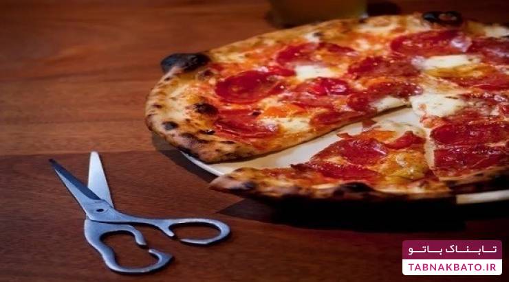 چرا ایتالیایی‌ها از قیچی برای برش پیتزا استفاده می‌کنند؟