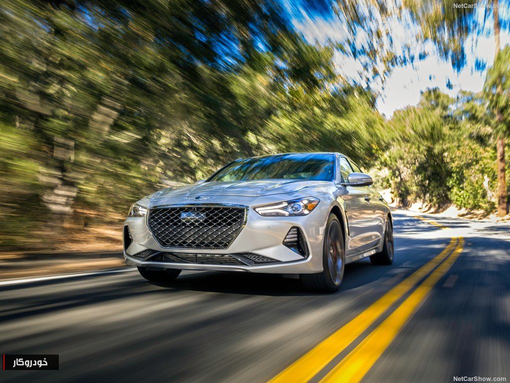 تصاویری از یک خودروی لوکس به نام  خودرو Genesis G70 2019