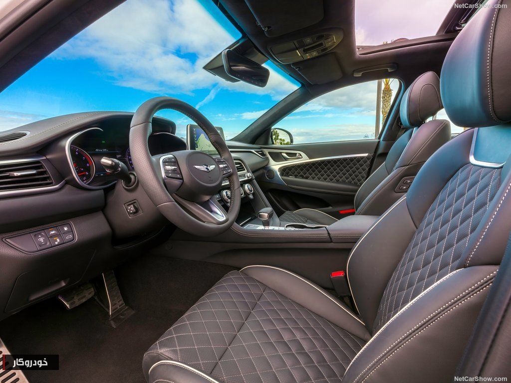 تصاویری از یک خودروی لوکس به نام  خودرو Genesis G70 2019