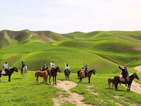 ترکمن صحرا، تلفیق صدای دوتار و یال اسب!