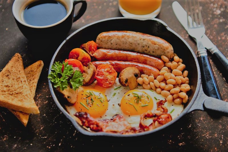 20 منوی پیشنهادی صبحانه از کشورهای مختلف دنیا؛ترکیب صبحانه انگلیسی
