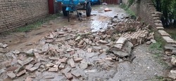 باران شدید در شرق مازندران خسارت به‌بار آورد/ بیشترین خسارت در گلوگاه است/ سیلاب وارد برخی منازل روستایی گلوگاه شد/ تشکیل ستاد بحران در گلوگاه