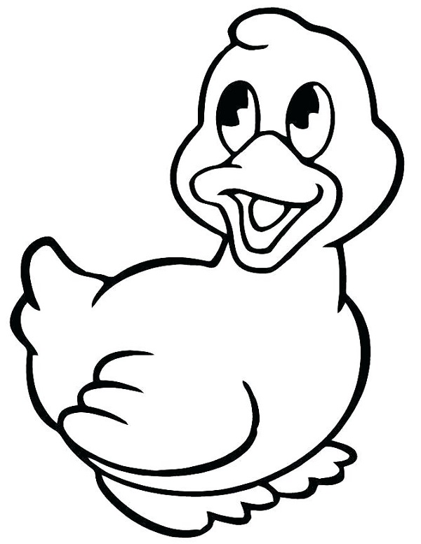 نقاشی اردک کوچک
