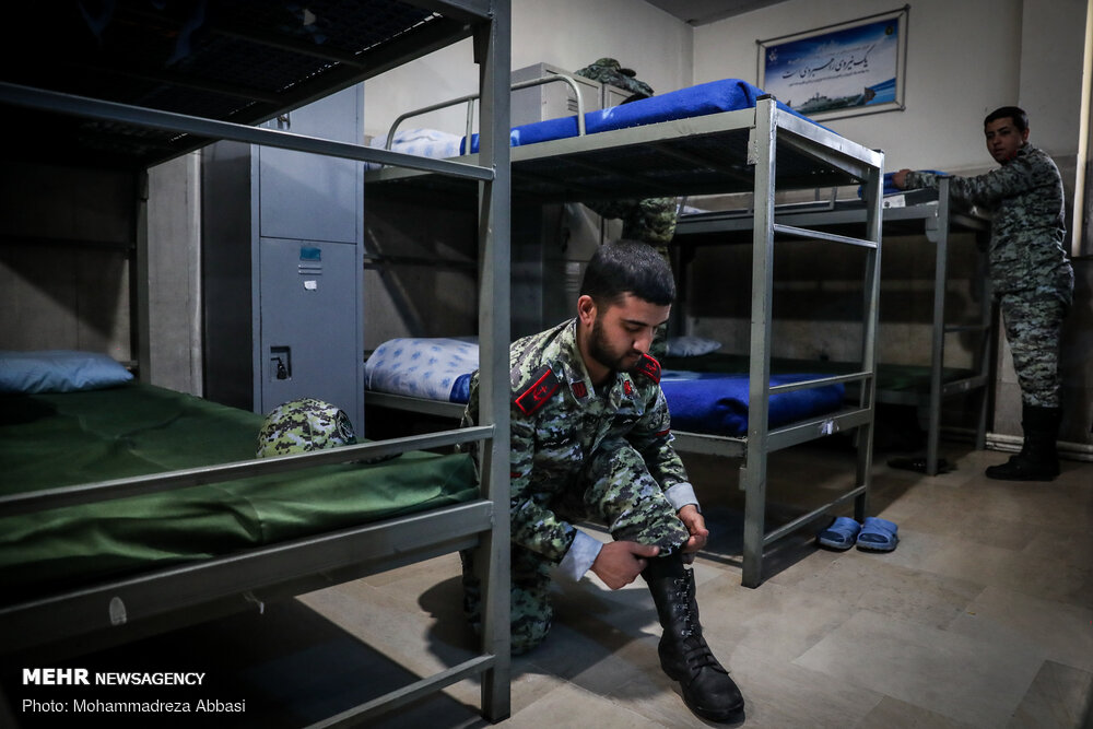 تصاویر: اقدامات پیشگیری از شیوع کرونا در پادگان های ارتش