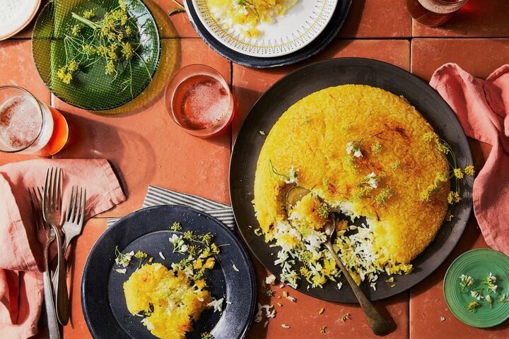 5 طرز تهیه ته دیگ سیب زمینی برنج و ماکارونی، ته دیگ ماستی، کاهو، طرحدار و ...