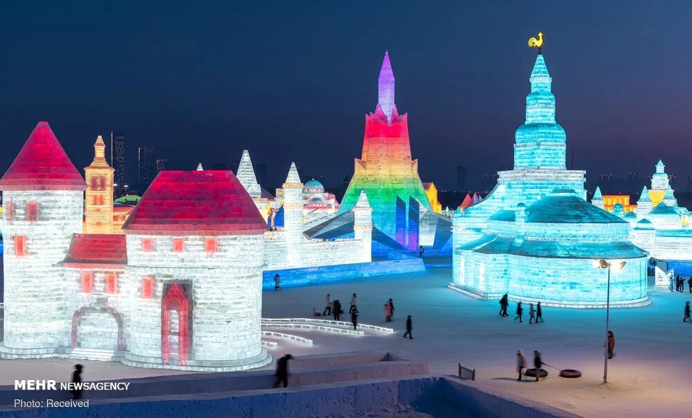 تصاویر: بزرگترین شهر یخی در چین