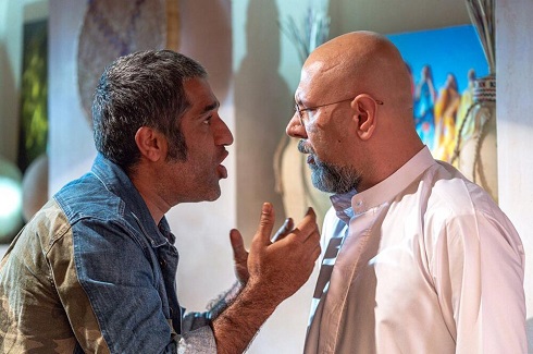 پژمان جمشیدی و محمد بحرانی در سریال خوب بد جلف