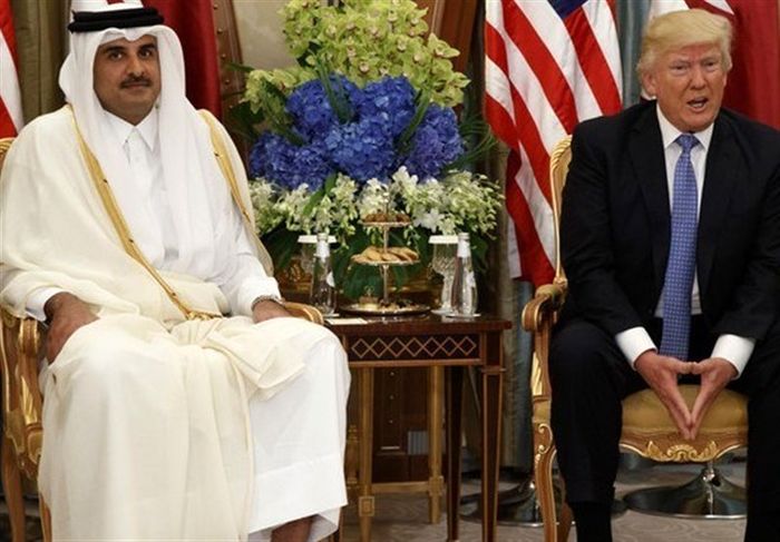 تقلای آمریکا برای آشتی قطر با همسایگان عربی / ترامپ معتقد است ادامه وضعیت کنونی کاملا به نفع ایران است
